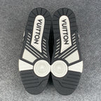 LV Trainer 'Black Monogram Denim’