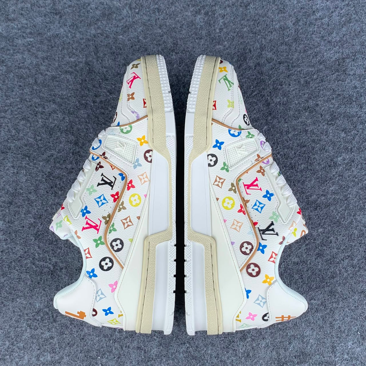 Takashi Murakami x LV Trainer 'White' (B-Grade Version)