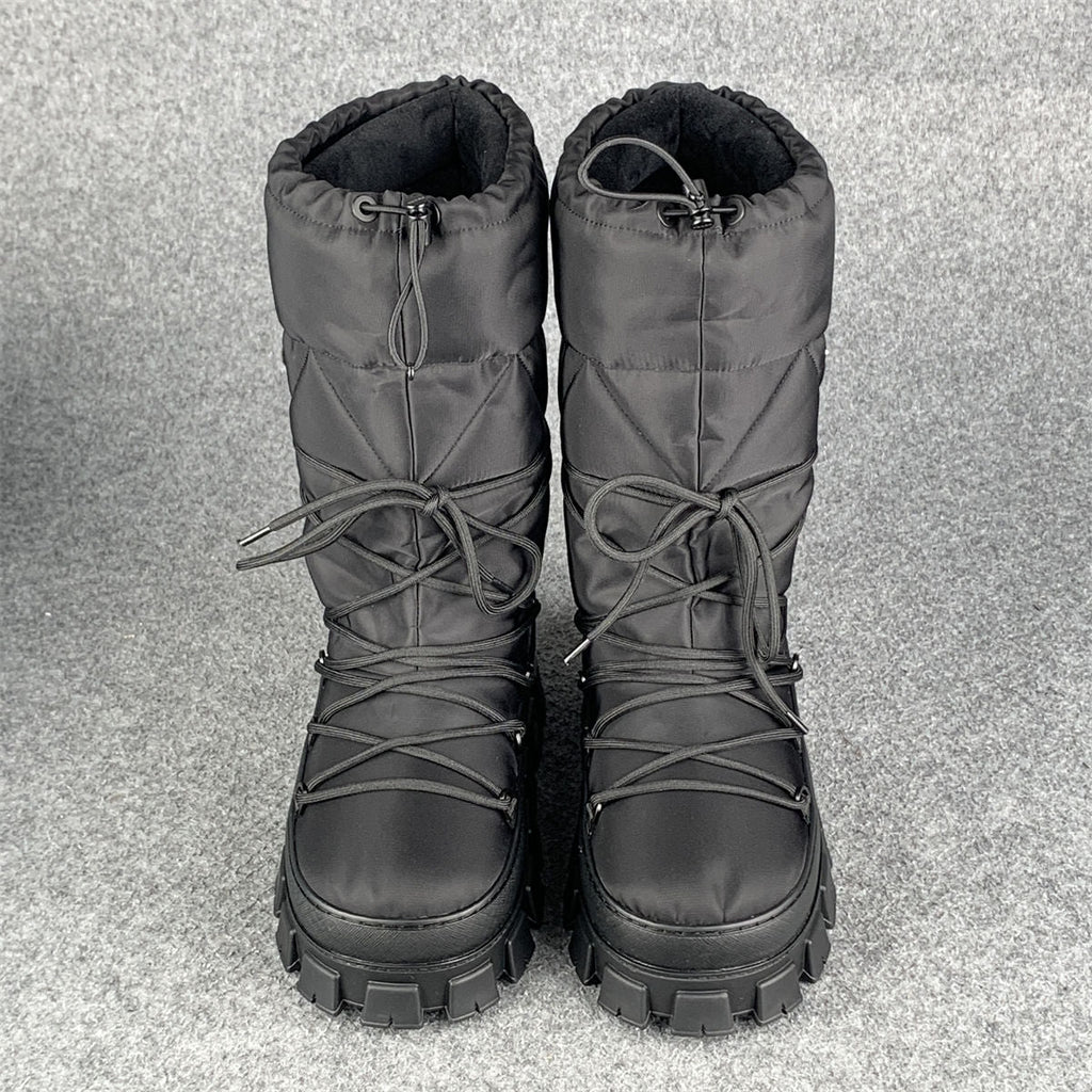 Prada Recycled Nylon Moon Boots