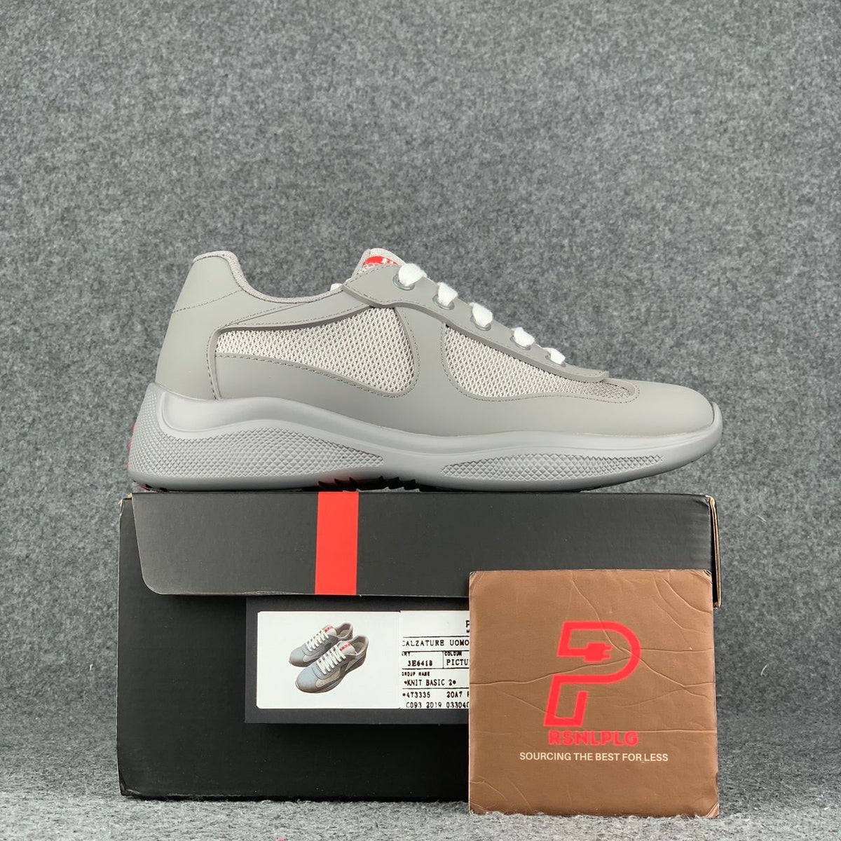 Prada America's Cup 'Soft Rubber Steel Grey'