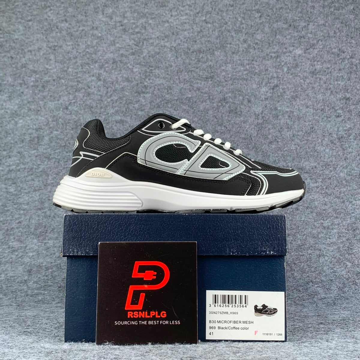 Dior B30 'Reflective CD30 ‘Black' (B-Grade Version)