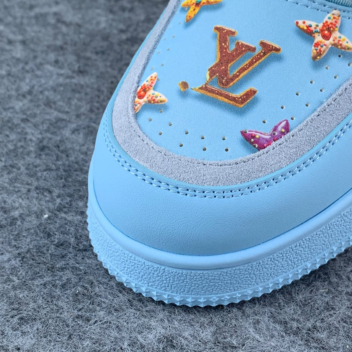 LV Trainer 'Monogram Donuts Blue'
