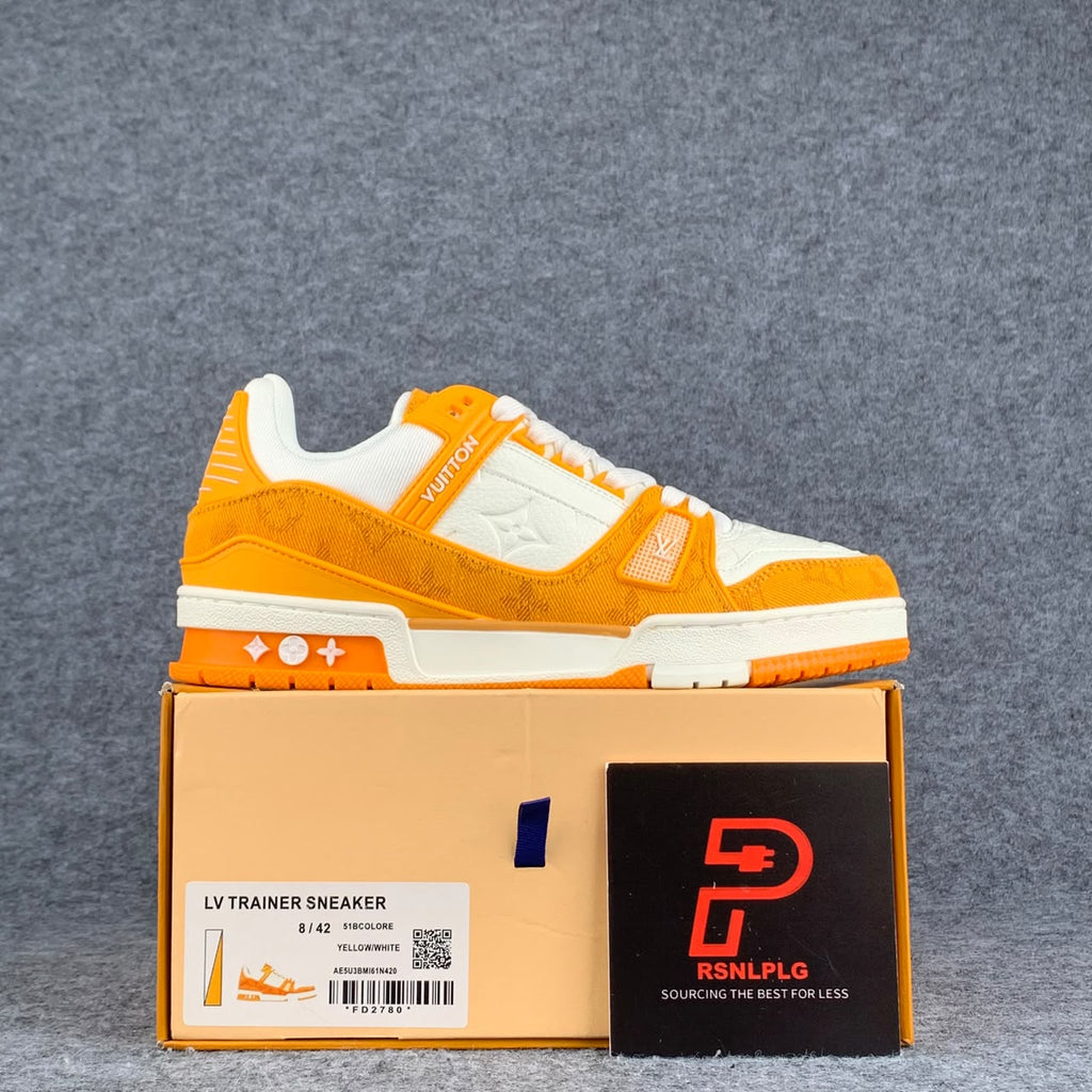 LV Trainer 'Yellow Monogram Denim' (B-Grade Version)