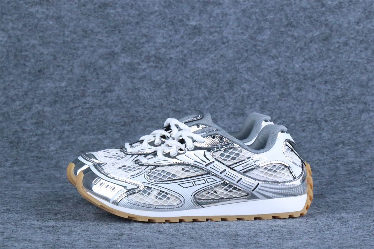 Bottega Veneta Orbit Sneaker ‘Silver White’ (EU Warehouse, No QC)
