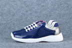 Prada America's Cup Sneakers 'Navy Blue Silver'