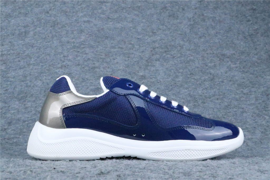 Prada America's Cup Sneakers 'Navy Blue Silver'