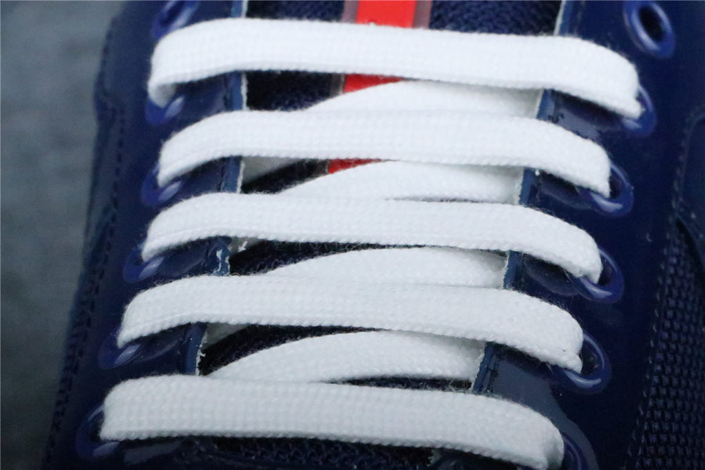 Prada America's Cup Sneakers 'Navy Blue Silver'
